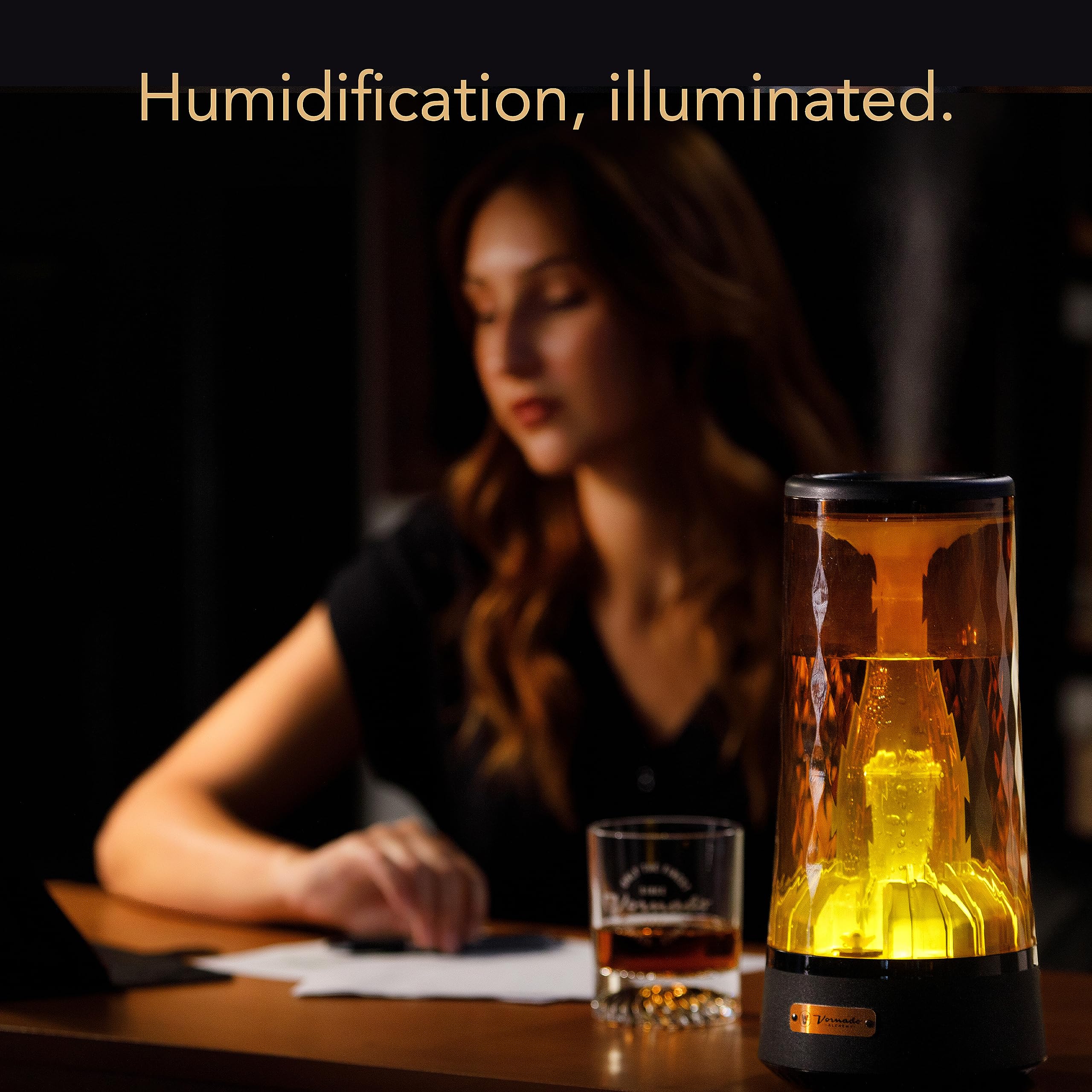 Vornado LUCERNA 1 Alchemy Ultrasonic Humidifier with Ambient Light, 0.5 gallon capacity, 24 Hour Runtime, Modern Luxury Design, Auto Shut-Off - Image 4